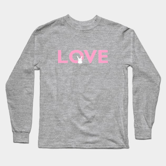 Love Bunny pink Long Sleeve T-Shirt by Namarqueza